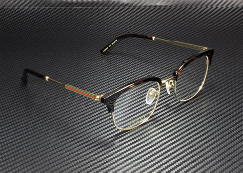 mens gold gucci glasses|Gucci eyeglasses men gold.